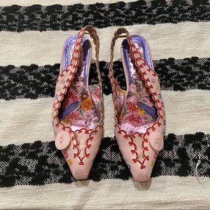 Irregular Choice Pointed Toe Slingbacks ~ Size 40.5
